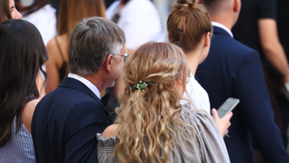 FOTO: Kateřina Žbirková po boku Hynka Chudárka .