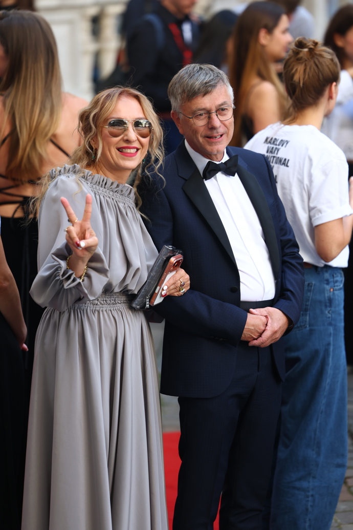 Kateřina Žbirková s Hynkem Chudárkem .