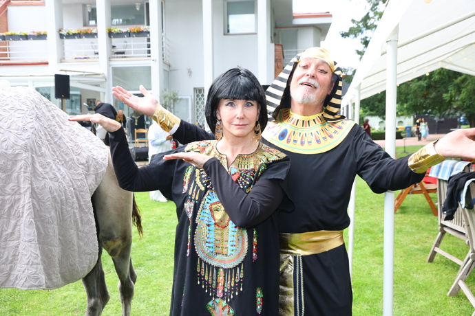 Jan Rosák na oslavě Petra Jandy