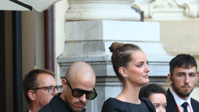 FOTO: Denisa Dvořáková vynesla šaty právě od Lukáše Macháčka.
