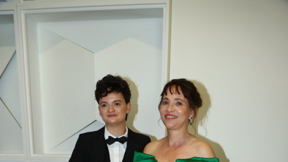 FOTO: Alena Mihulová s dcerou Karolínou.