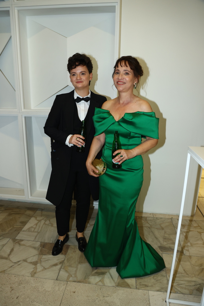 Alena Mihulová s dcerou Karolínou.