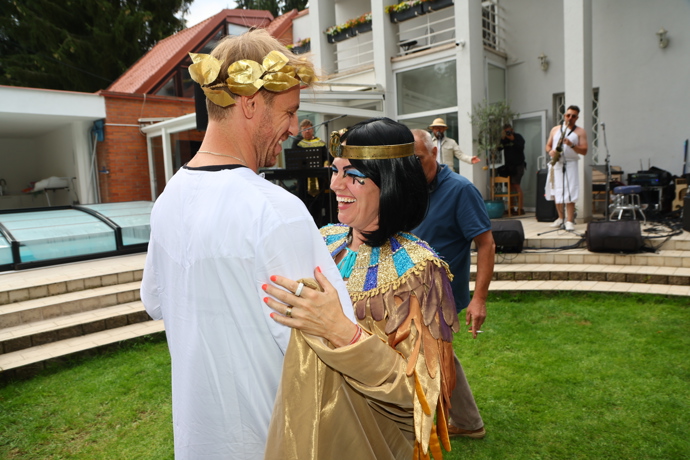 Marta Jandová a Martin Prágr.