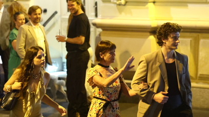 FOTO: Andrea Bartošková odešla se synem Bolka Polívky.