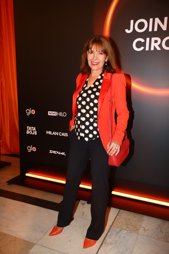 Michaela Dolinová na Glo party.