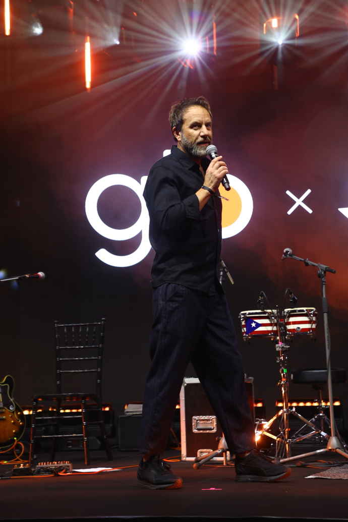 Milan Cais představil dílo pro letošní ročník Signal Festivalu na Glo party. 