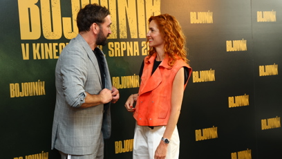 FOTO: Milan Ondrík a Hana Vagnerová během tiskové konference.