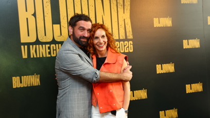 FOTO: Milanu Ondríkovi se natáčením s Hanou Vagnerovou splnil sen.