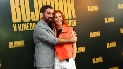 FOTO: Milan Ondrík a Hana Vagnerová natáčeli také milostné scény.