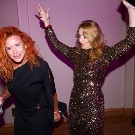 Markéta Muzikářová to na party rozjela. 