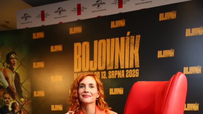 FOTO: Hana Vagnerová září v novém filmu Bojovník.