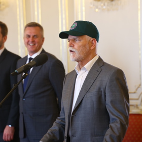 Prezident nápadně připomínal Marka Vašuta.