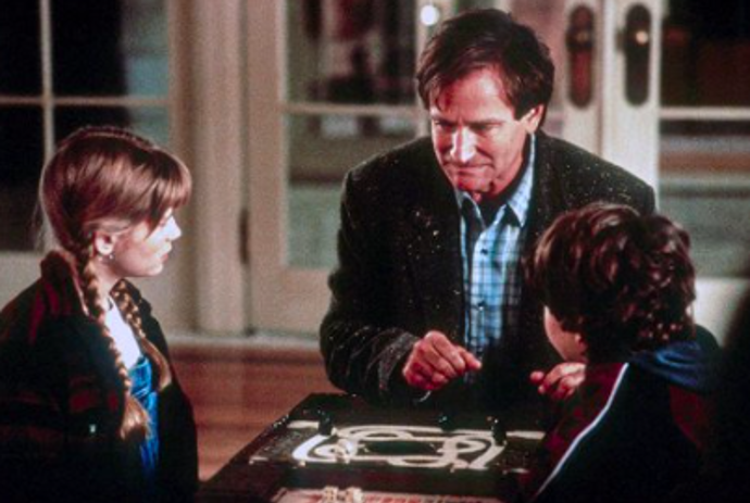 Robin v úspěšném filmu Jumanji Robin v úspěšném filmu Jumanji