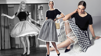 Ušijte si filmový outfit Brigitte Bardot: Hravá kostkovaná sukně a top se svůdným výstřihem jsou hitem letošního léta