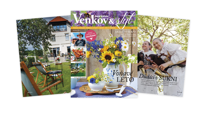 Titulní strana časopisu Venkov a styl