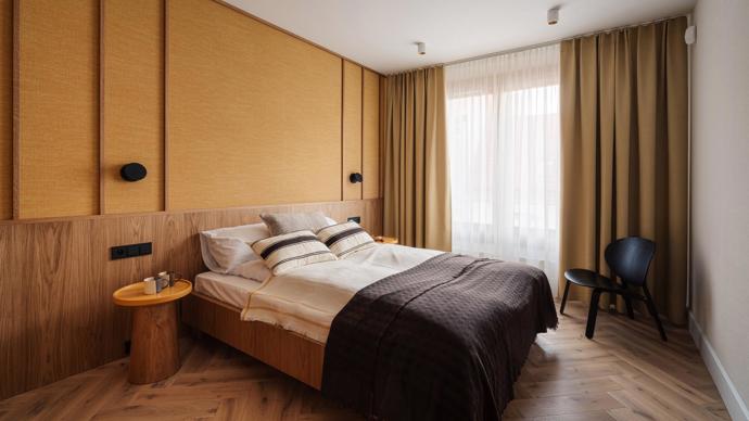 Každý pokoj v apartmánu má příjemný design Každý pokoj v apartmánu má příjemný design