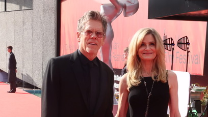 FOTO: Kevin Bacon a jeho žena Kyra Sedgwick.