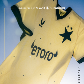 Fotbalová Slavia představila třetí sadu dresu.