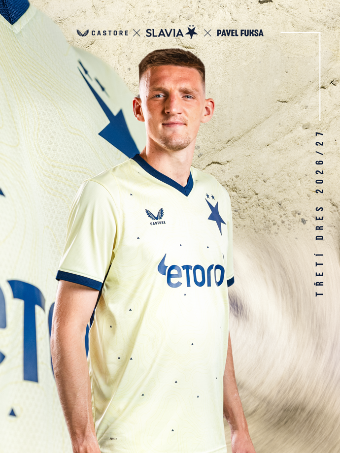 Fotbalová Slavia představila třetí sadu dresu.