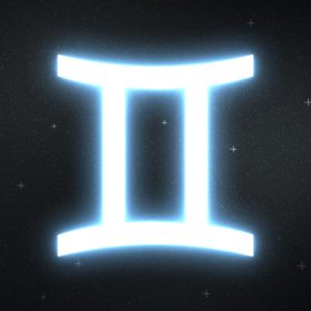 Astrologické znamení Blíženců.