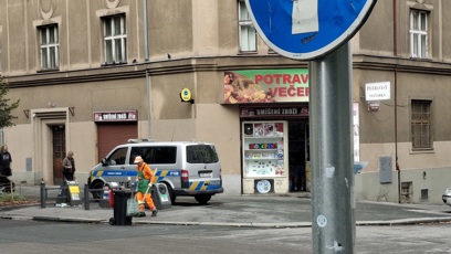 FOTO: Na místě zasahovala policie.