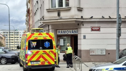 FOTO: Zachranáři na místě neštěstí.