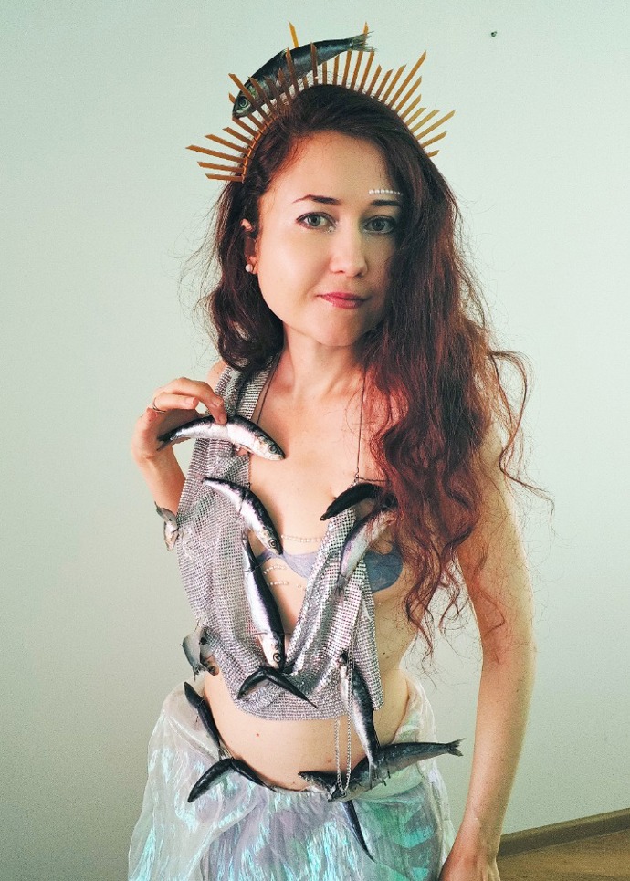 Režisérka Eva Toulová zkusila model z ryb.