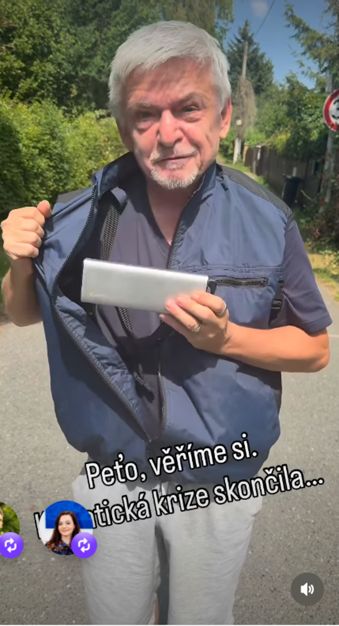 Michal Suchánek si rýpmnul do Petra Macinky.