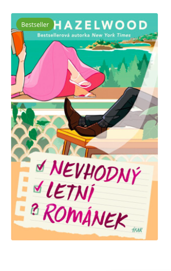Romance Nevhodný letní románek, Ali Hazelwood, 402 Kč, prodávají Knihy Dobrovský