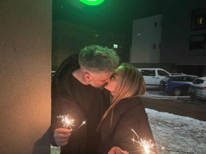 Nový rok už oslavili společně. 
