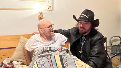FOTO: Luďka Hrzala navštívil v nemocnici i Robert Kodym.