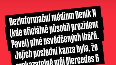 FOTO: Filip Turek se opět navezl do Deníku N.