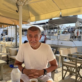 Na dovolené byl Andrej Babiš na začátku srpna.