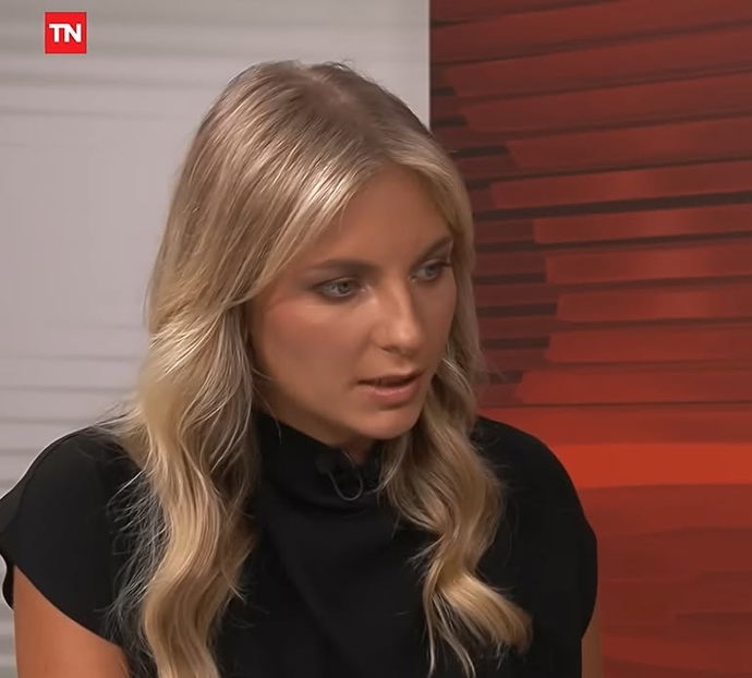 Moderátorka TV Nova Adéla Snopová.