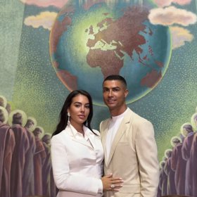 Cristiano Ronaldo a Georgina Rodríguez se vzali u nich doma v Portugalsku.