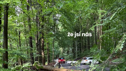 FOTO: Thom Artway měl autonehodu.