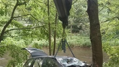 FOTO: Řidič nadýchal tři promile.