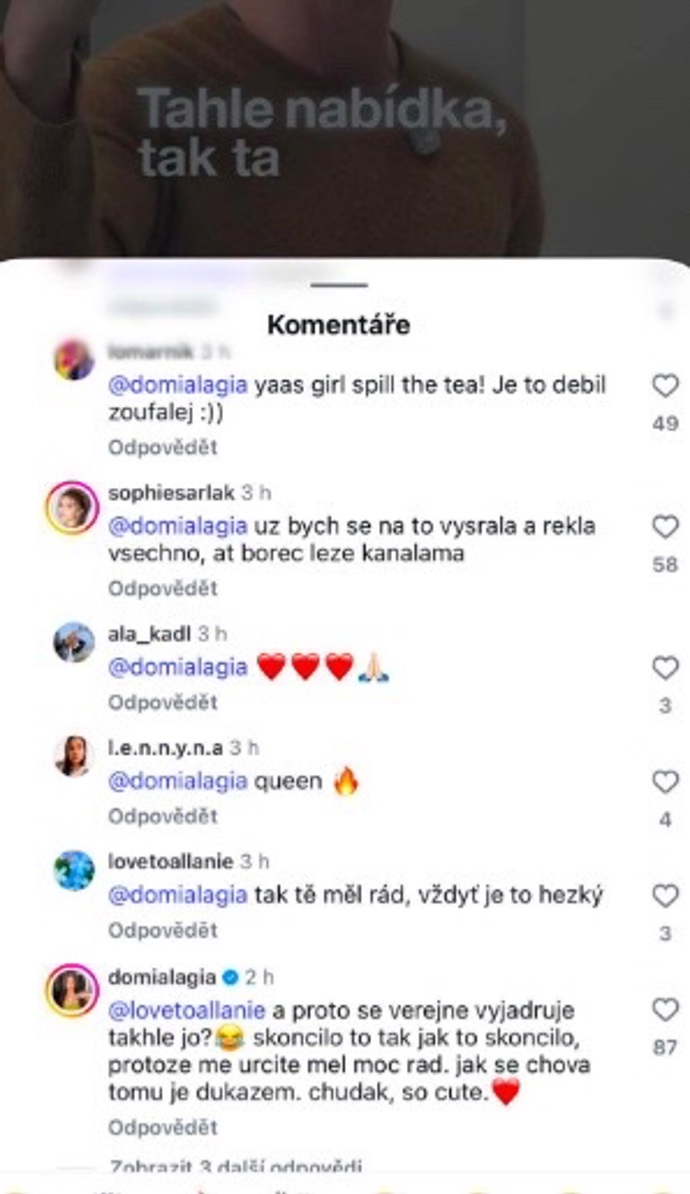 Lidé se diví, co na něm Domi Alagia viděla. Pavel schytává kritiku.
