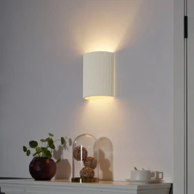 Skandinávská nástěnná lampa béžová oválná - Plaster, 759 Kč, lampyasvetla.cz Skandinávská nástěnná lampa béžová oválná - Plaster, 759 Kč, lampyasvetla.cz