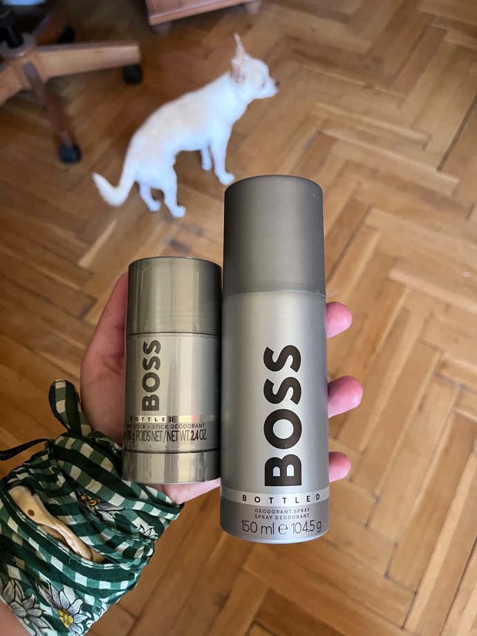 V případě deodorantů Hugo Boss zde tolik neušetříte - cenový rozdíl je pouze pár korun.