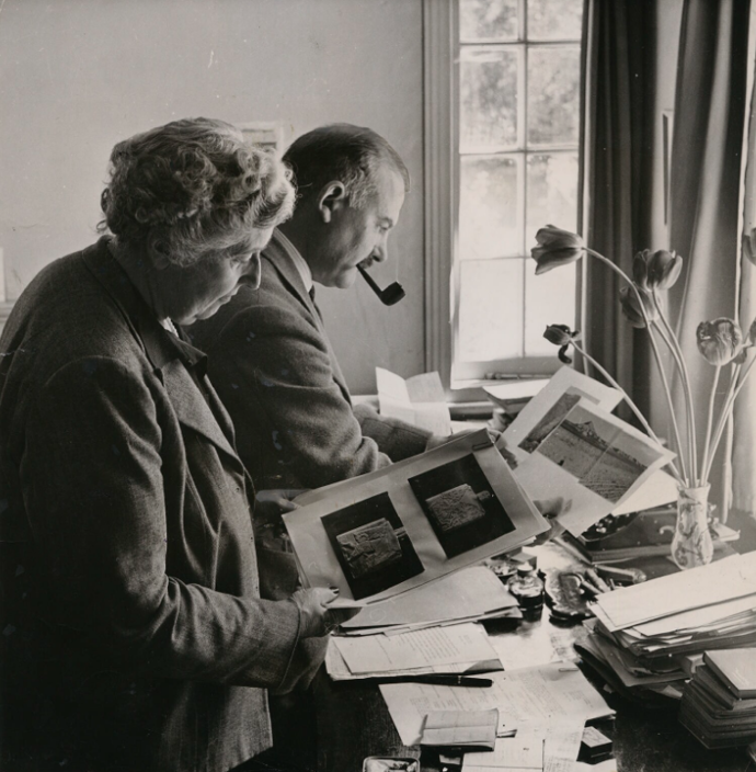 Agatha Christie a Max Mallowan, 1950