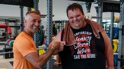 FOTO: Maroš Molnár a Andrej Baláž spouští náročný boj s nadbytečnými kily.
