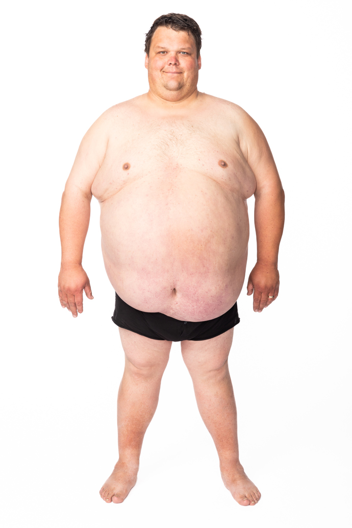 Andrej Baláž před začátkem proměny.
