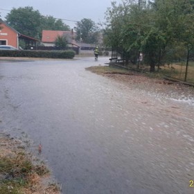 Hasiči měli spoustu výjezdů-
