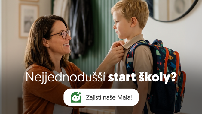 Zdlouhavé nákupy školních potřeb jsou minulostí. Využijte letos AI asistentku Maiu