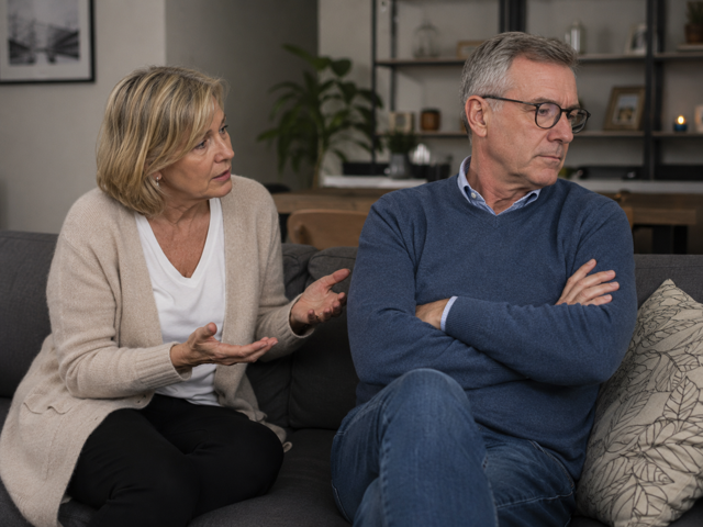„Nikdy se nehádáme, manžel odmítá o čemkoliv mluvit, prý to nemá cenu řešit,‘“ svěřuje se Monika (58)