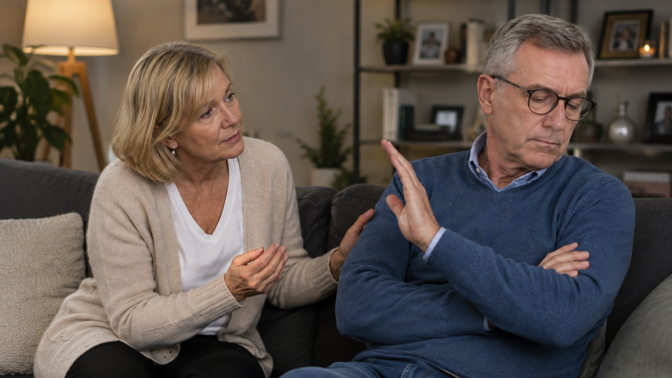 „Nikdy se nehádáme, manžel odmítá o čemkoliv mluvit, prý to nemá cenu řešit,‘“ svěřuje se Monika (58)