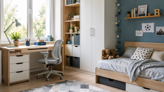 Pokoj pro školáka není jen stůl pod oknem. Architektka upozorňuje na chyby, které se často projeví až později Pokoj pro školáka není jen stůl pod oknem. Architektka upozorňuje na chyby, které se často projeví až později