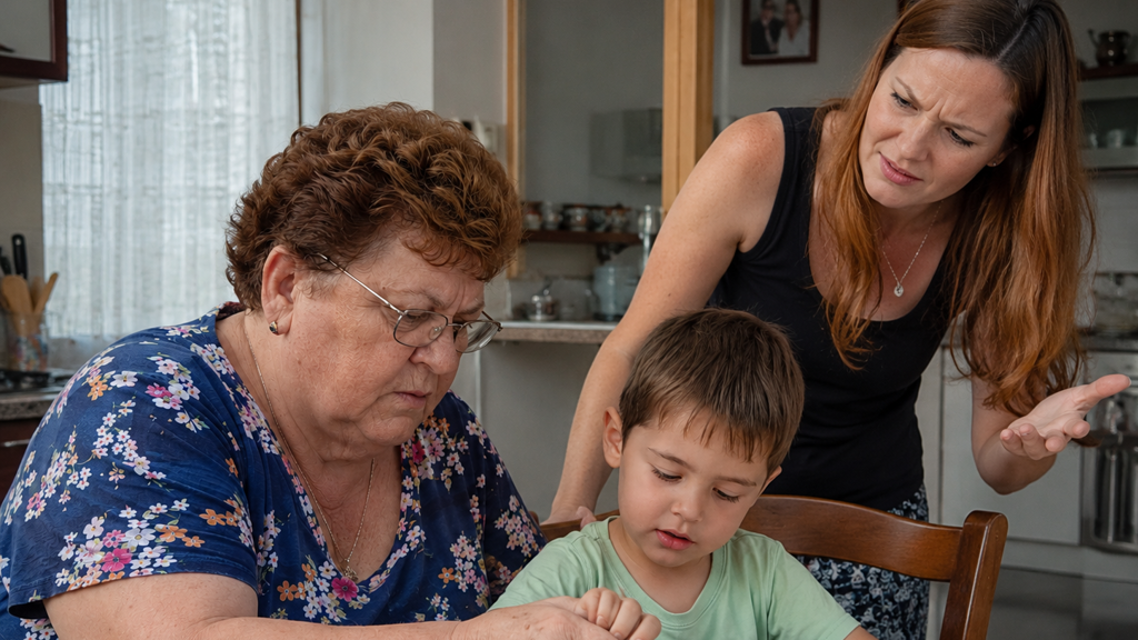 Martina (35): „Tchyně bere vnukovi lžíci z levé ruky a překládá mu ji do pravé. Tvrdí, že ho chce naučit správným návykům“