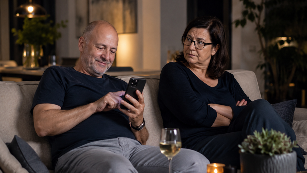Blanka (59): „Manžel pořád mluví o mladé kolegyni z práce, údajně jsou jen přátelé, ale já mám pocit, že jsem o něj začala přicházet“